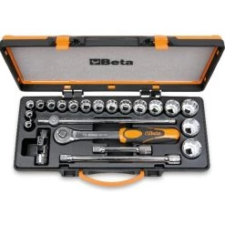 Beta Jeu De Douilles En Inch 009200942 920AS/C17X Jeu De Clés à Douille 1/2" 12 Faces Pouces