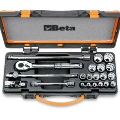 Beta Jeu De Douilles En Inch 009200944 920AS/MBM-C21 Jeu De Clés à Douille 1/2" 12 Faces Pouces