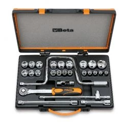 Beta Jeu De Douilles Métrique 009200953 920B/C21 Jeu De Clés à Douille 1/2" 12 Côtés Métrique 10-32 Mm