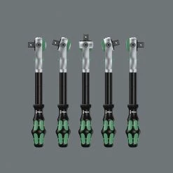 Wera Jeu De Douilles En Inch 05004049001 8100 SB 9 Jeu De Clés à Cliquet Zyklop Speed 3/8" Drive, Inch, 29 Pièces