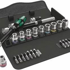 Wera Jeu De Douilles En Inch 05004079001 8100 SC 9 Jeu De Clés à Cliquet Zyklop Speed 1/2" Drive, Inch, 28 Pièces -Jeu de douilles Soldes 05004079001 8100 sc 9 jeu de cles a cliquet zyklop speed 1 2q drive inch 28 pieces 2