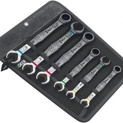 Wera Set De Clés Mixtes à Cliquet 05020022001 Jeu De Clés à Double Usage Joker, 6 Pièces