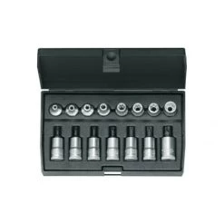 Gedore Autre Jeu De Douilles 1509942 ITX 30 TX-015 Jeu De Tournevis à Douille 3/8" 15 Pièces TORX