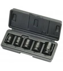 Gedore Jeu De Douilles Métrique 1646923 K 19-02 Jeu De Clés à Chocs 1/2" 5 Pièces 10-24 Mm