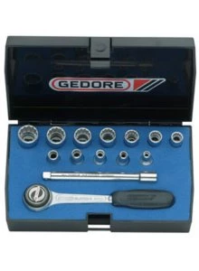 Gedore Jeu De Douilles Métrique 1815598 D 20 DMU-3 Jeu De Clés à Douille 1/4" Métrique 13 Pièces UD Profil 4-13 Mm 3 Gedore Jeu De Douilles Métrique 1815598 D 20 DMU-3 Jeu De Clés à Douille 1/4" Métrique 13 Pièces UD Profil 4-13 Mm