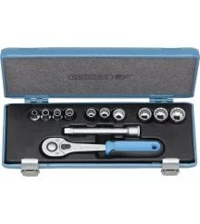 Gedore Jeu De Douilles En Inch 2682907 D 30 JAU-10 Jeu De Clés à Douille 3/8" Inch 12 Pcs UD 1/4-3/4"