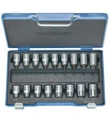 Gedore Autre Jeu De Douilles 6129520 ITX 19 TX-017 Jeu De Tournevis à Douille 1/2" TORX