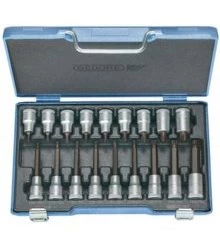 Gedore Autre Jeu De Douilles 6138510 ITX 19 LKP Jeu De Tournevis à Douille 1/2" 18 Pièces TORX T20-6