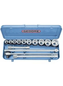 Gedore Jeu De Douilles Métrique 6280180 32 EMZ Jeu De Clés à Douille 3/4" 14 Pièces 6 Côtés 22-50 Mm 3 Gedore Jeu De Douilles Métrique 6280180 32 EMZ Jeu De Clés à Douille 3/4" 14 Pièces 6 Côtés 22-50 Mm