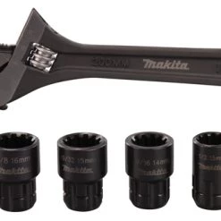 Makita Accessoires Autre Jeu De Douilles B-65458 Clé à Molette/cliquet Pour Tuyaux 6-G, Ensemble De 14 Pièces -Jeu de douilles Soldes b 65458 cle a molette cliquet pour tuyaux 6 g ensemble de 14 pieces 2