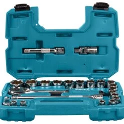 Makita Accessoires Jeu De Douilles Métrique B-65589 Jeu De Douilles1/2" VK 23 Pièces