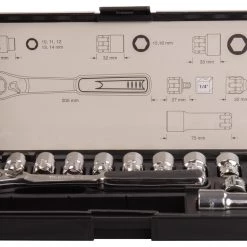 Makita Accessoires Autre Jeu De Douilles B-65595 Jeu De Douilles 6-G 14 Pièces