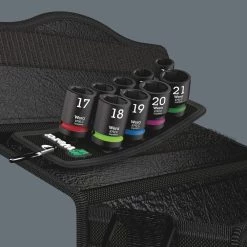 Wera Jeu De Douilles Métrique Ceinture C Impaktor 1 Jeu De Douilles, Avec Entraînement 1/2", 10 Pièces 05004580001