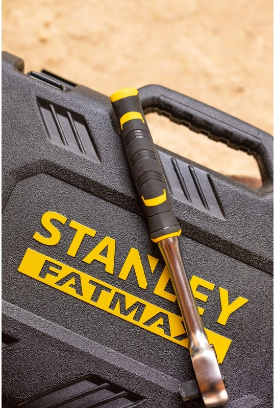 Stanley Jeu De Douilles Métrique FMMT82826-1FatMax Jeu De Clés à Douille 1/4'' + 1/2'' 81 Pièces 6 Stanley Jeu De Douilles Métrique FMMT82826-1FatMax Jeu De Clés à Douille 1/4'' + 1/2'' 81 Pièces – Image 4
