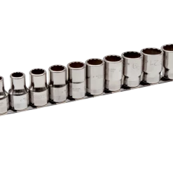 Bahco Jeu De Douilles Métrique Jeu De Clés à Douille 1/2" Métrique 10-22 Mm Sur Support De Rail 7810MB