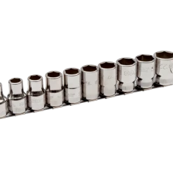 Bahco Jeu De Douilles Métrique Jeu De Clés à Douille 1/2" Métrique 10-22 Mm Sur Support De Rail 7810MH