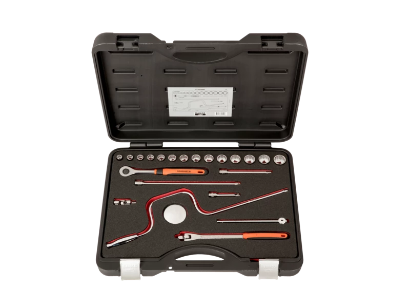 Bahco Jeu De Douilles Métrique Jeu De Clés à Douille 3/8" Métriques 22 Pièces A7435DME 3 Bahco Jeu De Douilles Métrique Jeu De Clés à Douille 3/8" Métriques 22 Pièces A7435DME