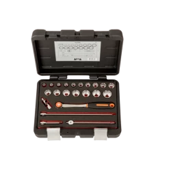 Bahco Jeu De Douilles Métrique Jeu De Clés à Douille 3/8" Métriques 6-22 Mm 7422MBR