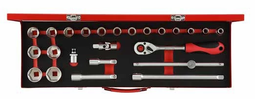 Gedore RED Jeu De Douilles Métrique R69004024 Jeu De Clés à Douille 1/2" Métrique 24 Pièces 3300006 3 Gedore RED Jeu De Douilles Métrique R69004024 Jeu De Clés à Douille 1/2" Métrique 24 Pièces 3300006