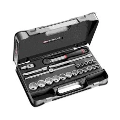 Facom Jeu De Douilles En Inch S.161-2P12U Coffret Douilles 1/2" 12 Pans En Pouces- 22 Pièces -