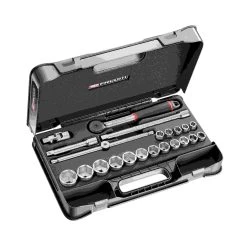 Facom Jeu De Douilles En Inch S.161-2P6U Coffret Douilles 1/2" 6 Pans En Pouces - 22 Pièces -