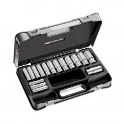 Facom Jeu De Douilles Métrique S.405AE Coffret Douilles 1/2" Longues 6 Pans Métriques