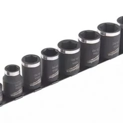 Milwaukee Accessoires Jeu De Douilles Métrique Set De 8 Douilles 3/8'' SHOCKWAVE