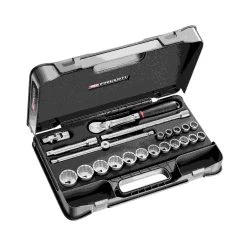 Facom Jeu De Douilles En Inch SL.161-2P12U Coffret Douilles 1/2" 12 Pans En Pouces - 22 Pièces