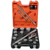 Bahco Jeu De Douilles Métrique SLX 17 Jeu De Clés à Douille 3/4" 6 Nœuds Métriques 22-50 Mm 17 Pièces -Jeu de douilles Soldes slx 17 jeu de cles a douille 3 4q 6 nouds metriques 22 50 mm 17 pieces