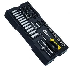Stanley Jeu De Douilles Métrique STMT1-74175 Transmodule Jeu De Douilles 1/4†60 Pcs