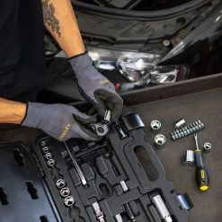 Stanley Jeu De Douilles En Inch STMT82828-1 STMT828-1 Jeu De Clés à Douille 1/4" - 38 Pièces -Jeu de douilles Soldes stmt82828 1 stmt828 1 jeu de cles a douille 1 4q 38 pieces 2